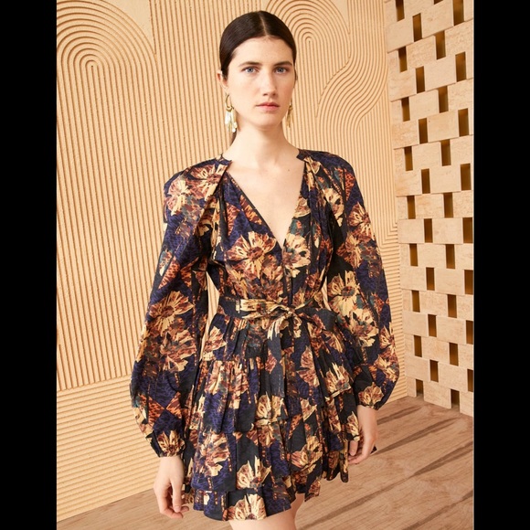 Ulla Johnson Dresses & Skirts - Ulla Johnson Miranda Dress Lupine Long Sleeve Mini Dress